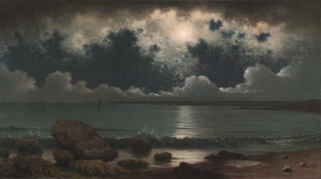 Martin Johnson Heade Rhode Island Sahili