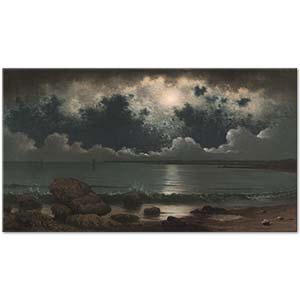 Martin Johnson Heade Rhode Island Sahili