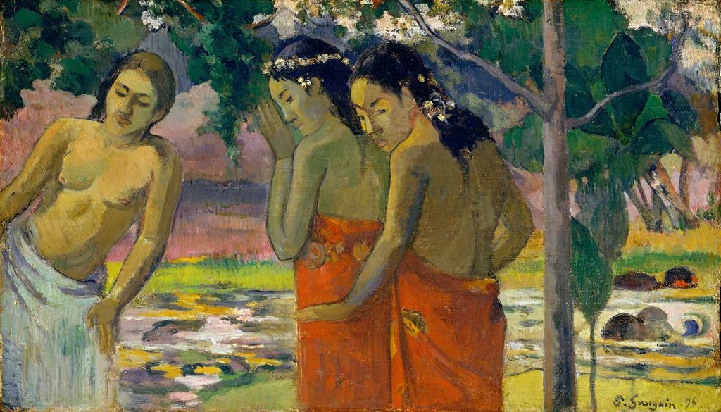 Paul Gauguin Üç Tahitili Kadın