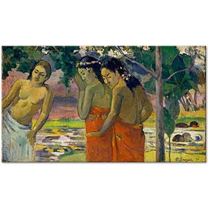 Paul Gauguin Üç Tahitili Kadın
