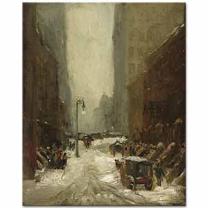 Robert Henri New York Kar Altında