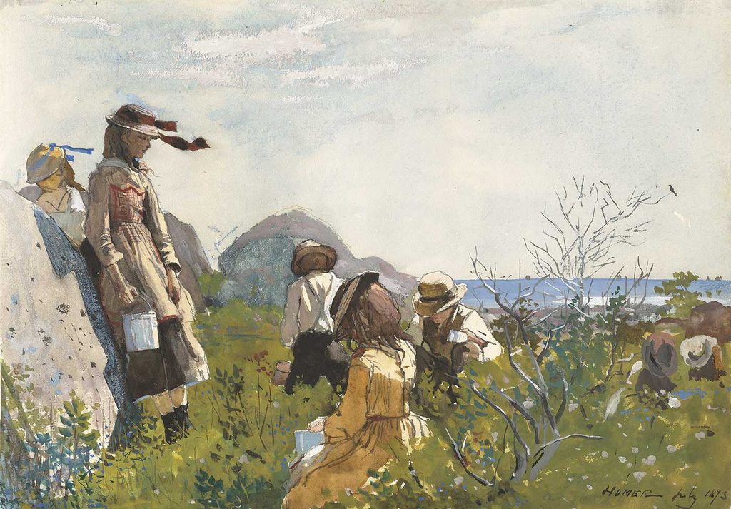 Winslow Homer Meyve Toplayan Çocuklar