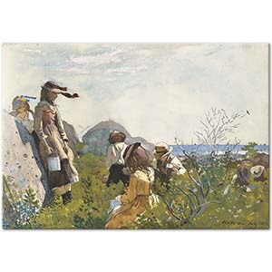 Winslow Homer Meyve Toplayan Çocuklar