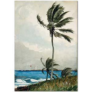 Winslow Homer Palmiye Ağacı Nassau
