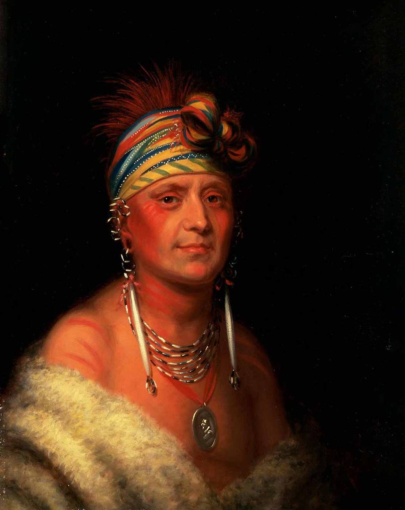 Charles Bird King Shaumonekusse Çayır Kurdu