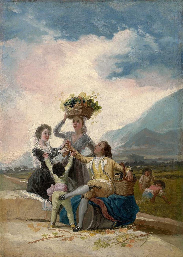 Francisco de Goya Sonbaharda Üzüm Hasadı