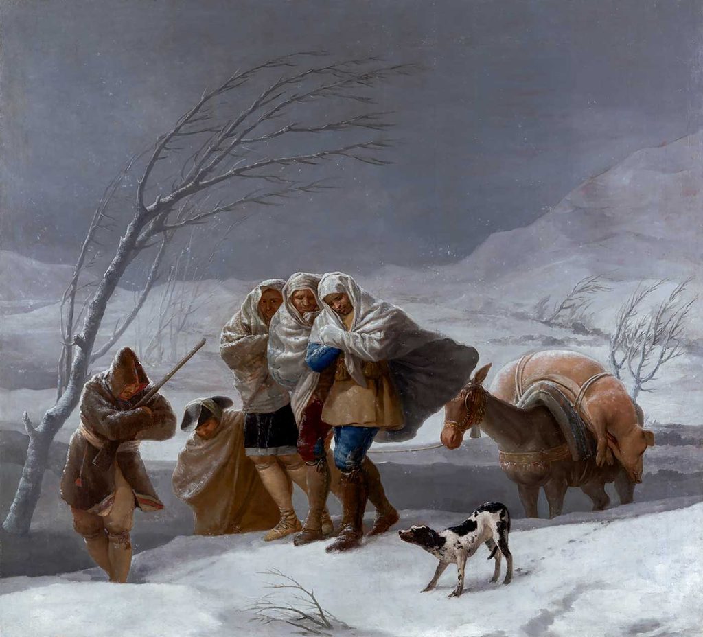 Francisco Goya Kar Fırtınası