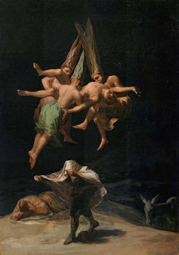 Francisco de Goya Cadıların Uçuşu