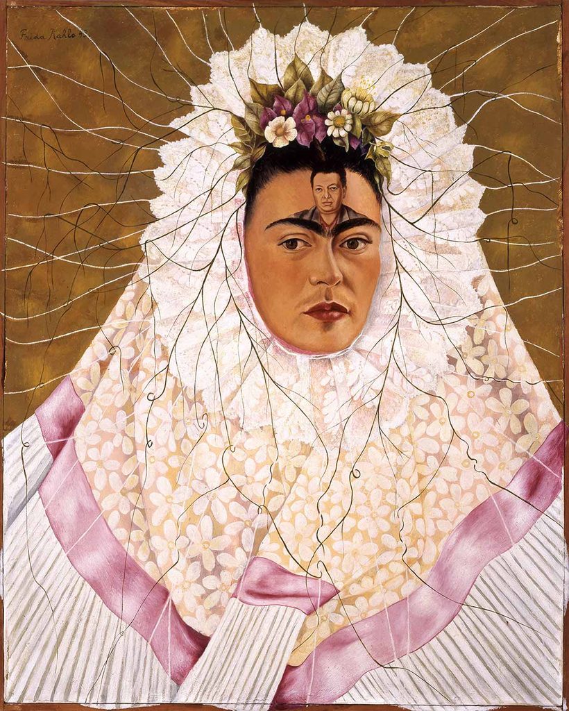 Frida Kahlo Tehuana Olarak Kendi Portresi