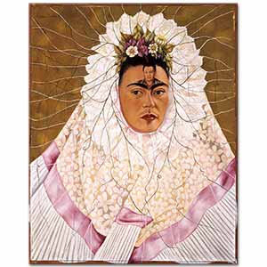 Frida Kahlo Tehuana Olarak Kendi Portresi