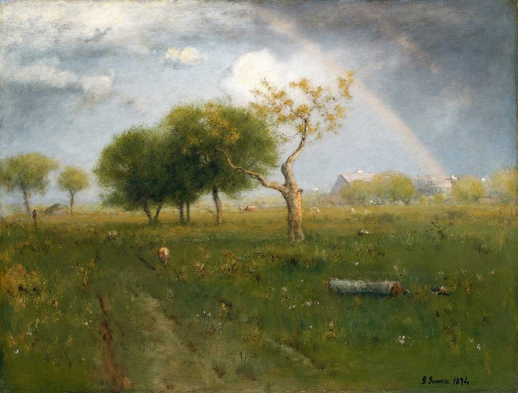George Inness Yaz Yağmuru Sonrası