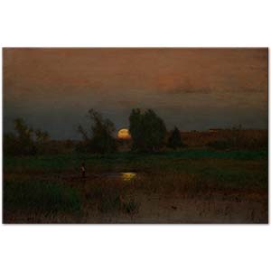 George Inness Ayın Doğuşu