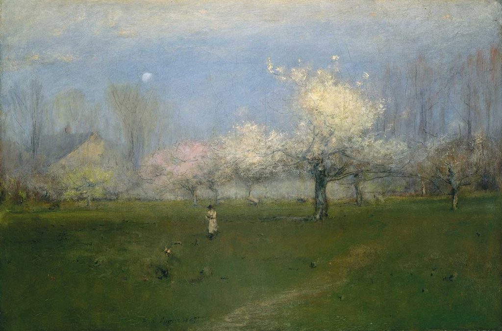 George Inness İlkbahar Çiçeklenmesi Montclair