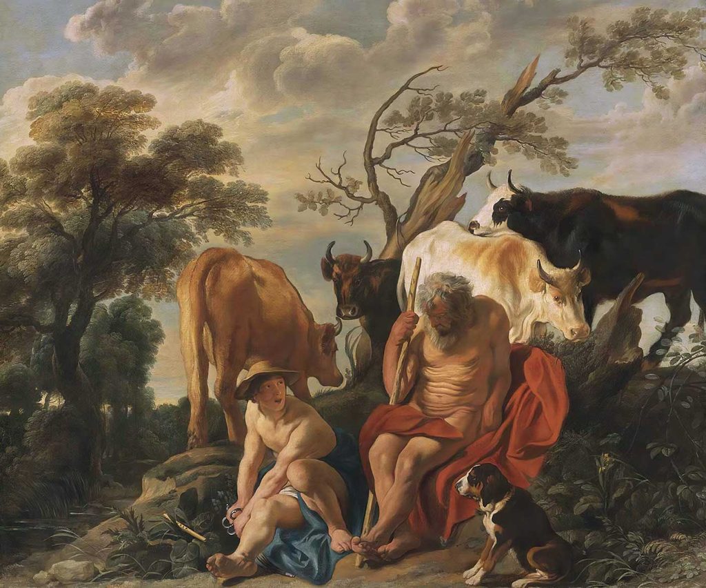 Jacob Jordaens Merkür ve Argus