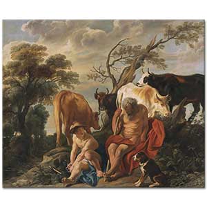 Jacob Jordaens Merkür ve Argus