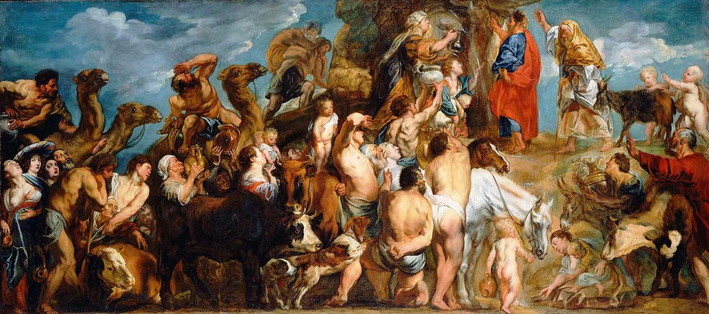 Jacob Jordaens Musa'nın Kayadan Su Çıkarışı