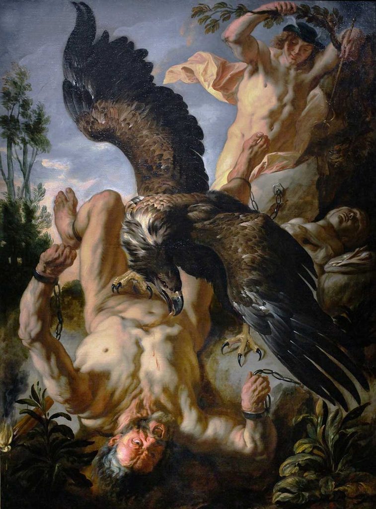 Jacob Jordaens Prometheus'un Zincirlenişi