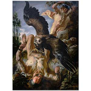 Jacob Jordaens Prometheus'un Zincirlenişi