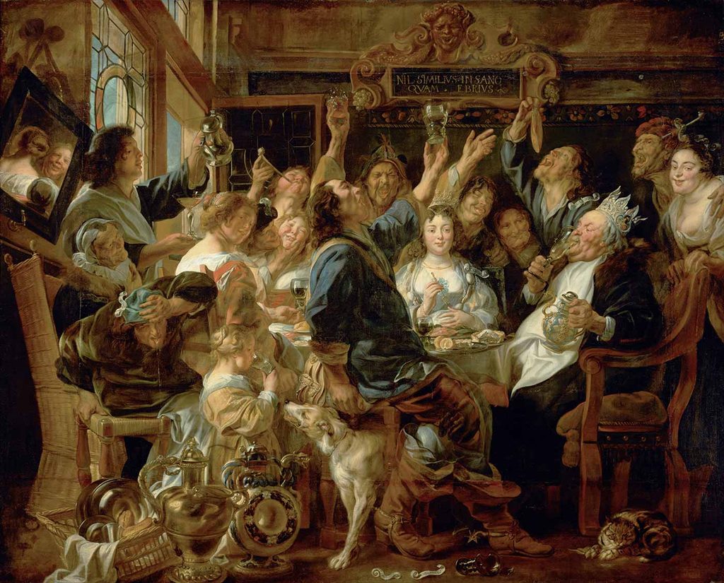 Jacob Jordaens Kralın Eğlencesi