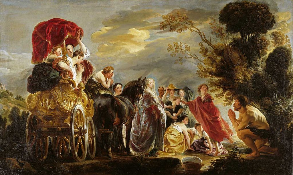 Jacob Jordaens Odysseus ve Nausicaa'nın Görüşmesi