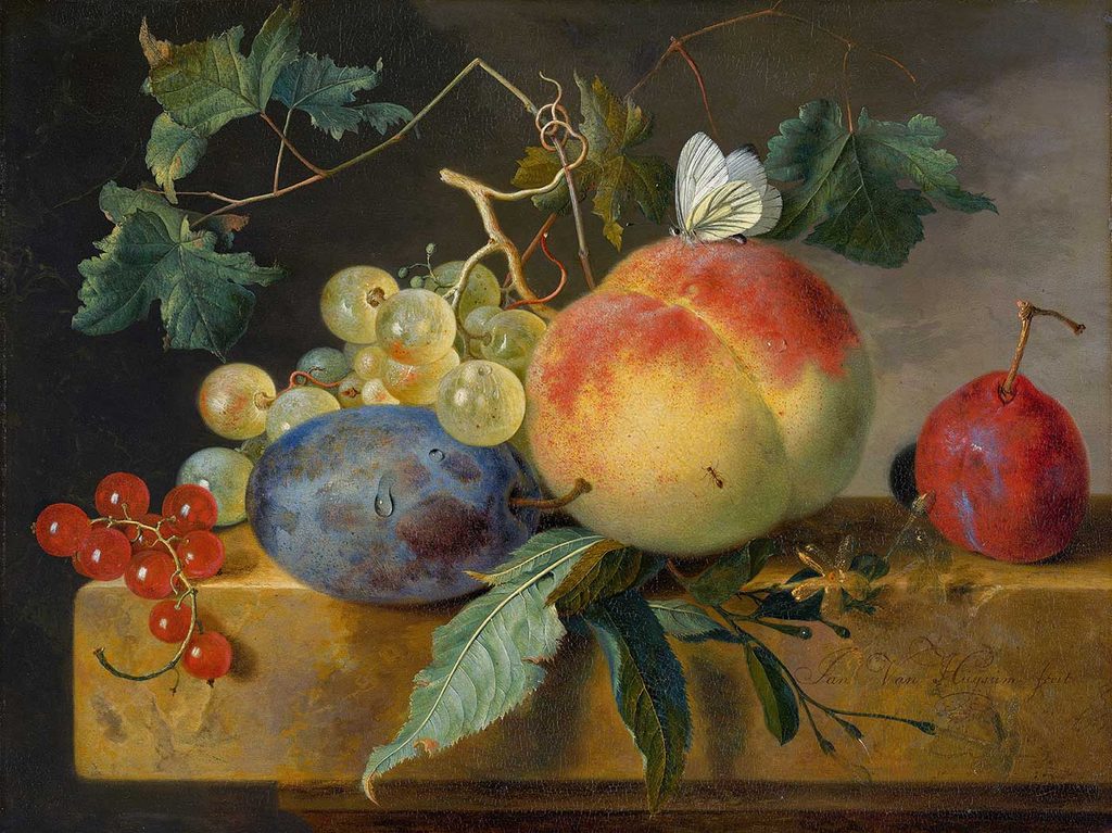 Jan van Huysum Meyveler ile Natürmort