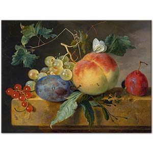 Jan van Huysum Meyveler ile Natürmort