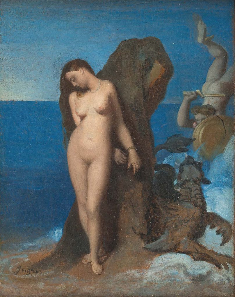 Jean Auguste Dominique Ingres Perseus ve Andromeda