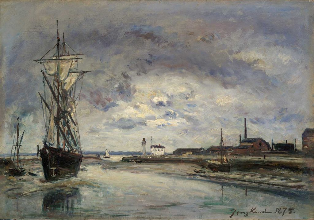 Johan Barthold Jongkind Honfleur Limanı