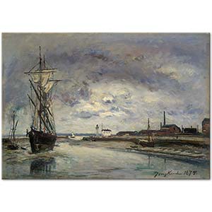 Johan Barthold Jongkind Honfleur Limanı
