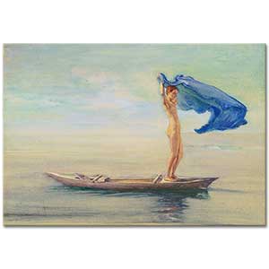 John La Farge Kanodaki Kız