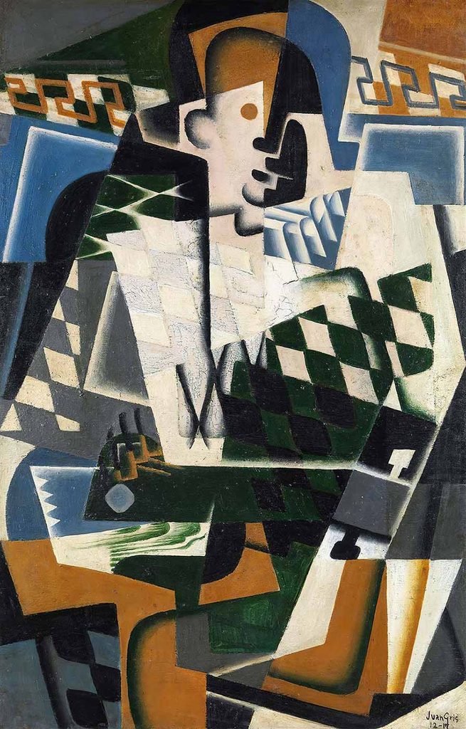 Juan Gris Palyaço Gitarı İle