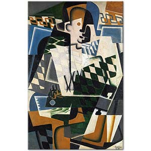 Juan Gris Palyaço Gitarı İle