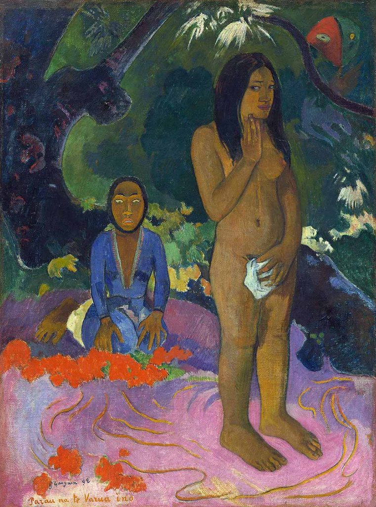Paul Gauguin Şeytanın Sözleri Parau Na Te Varua Ino