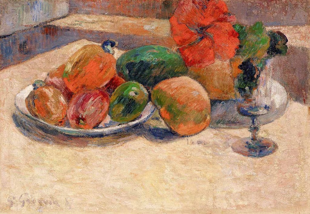Paul Gauguin Mangolu Natürmort