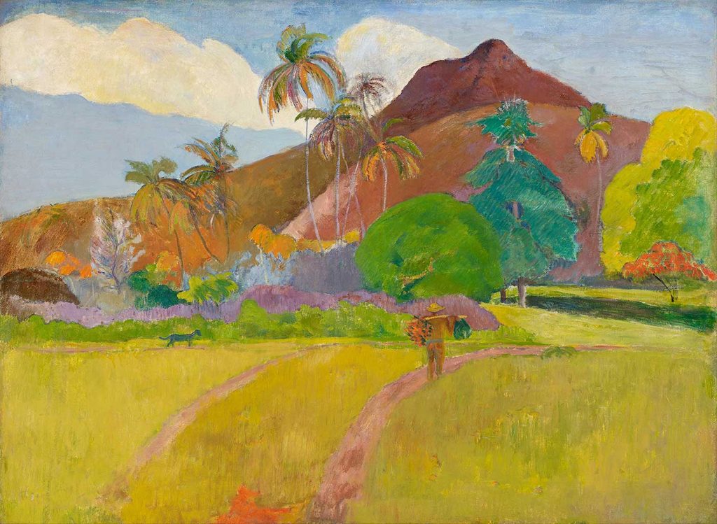 Paul Gauguin Tahiti Manzarası