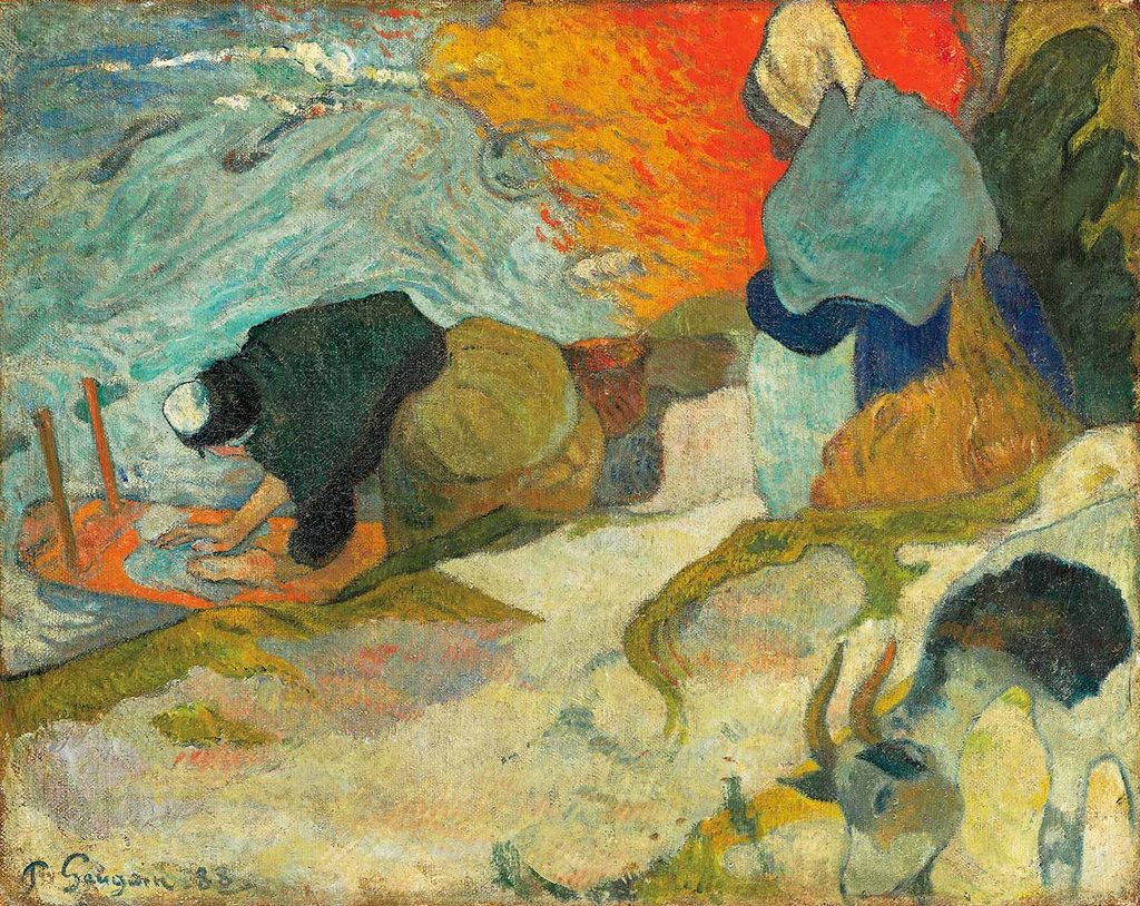 Paul Gauguin Çamaşır Yıkayan Kadınlar Arles
