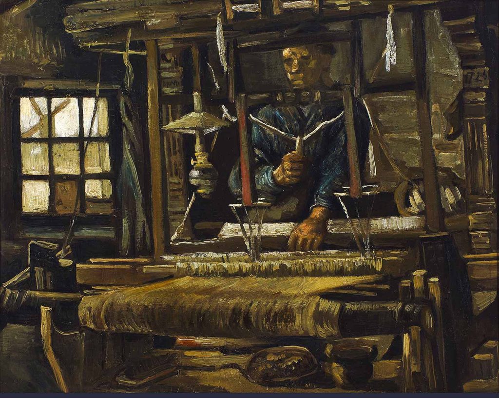 Vincent van Gogh Bir Dokumacı Kulübesi