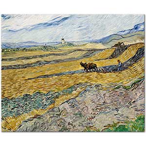 Vincent van Gogh Pullukla Sürülen Tarla