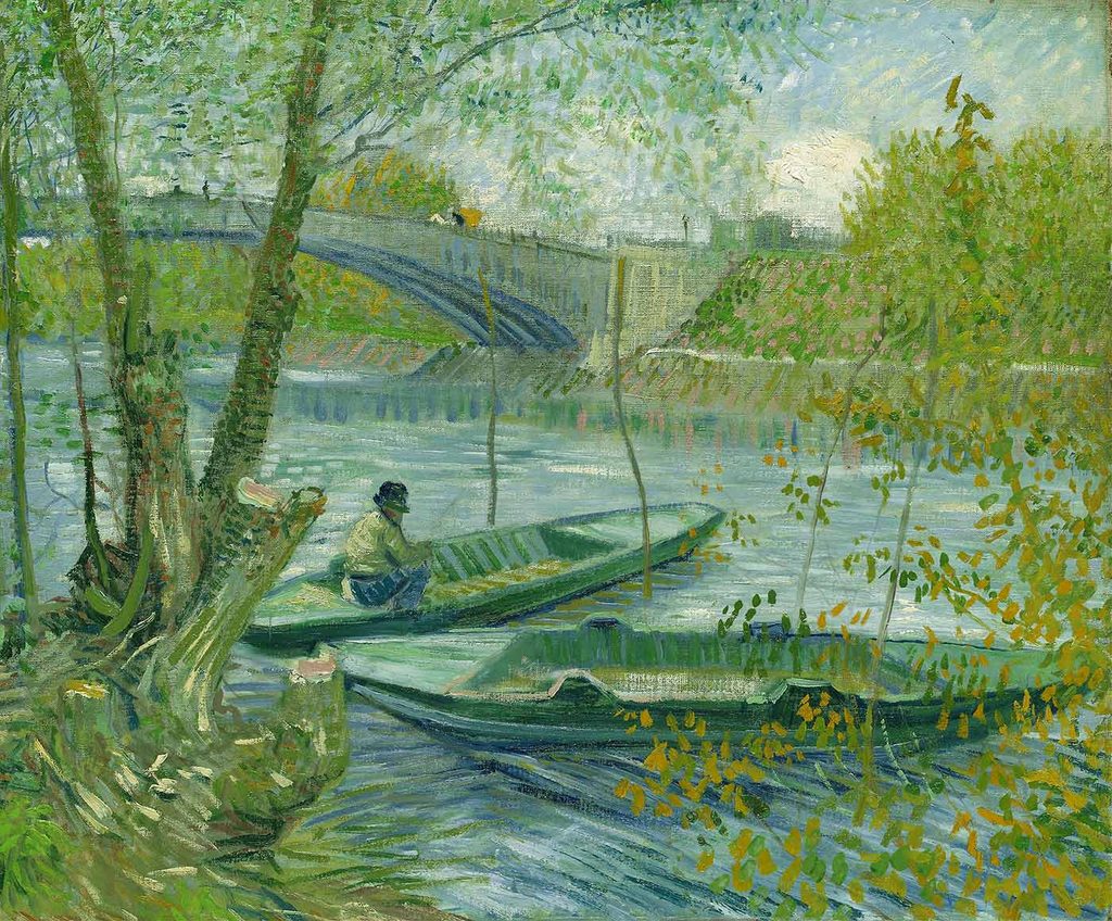 Vincent van Gogh İlkbaharda Balık Avı