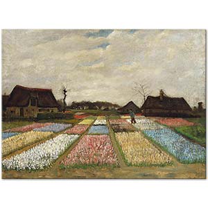 Vincent van Gogh Hollanda'da Çiçek Tarlası
