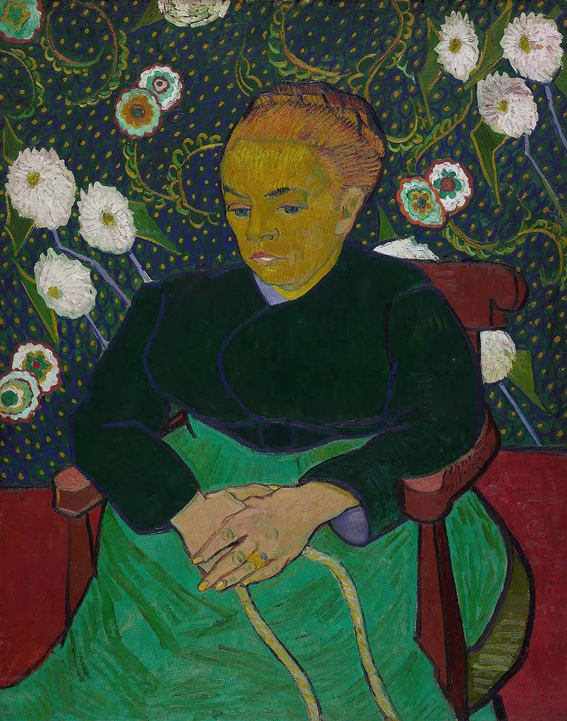 Vincent van Gogh Madame Roulin Beşik Sallarken