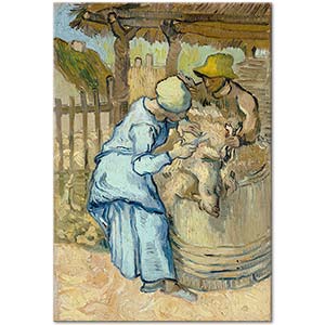 Vincent van Gogh Koyun Kırkıcı