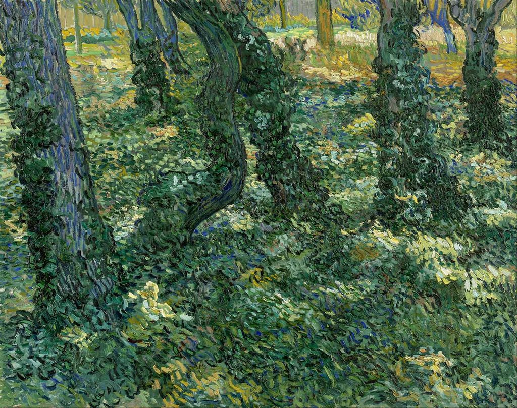 Vincent van Gogh Orman Zemininde Çalılık