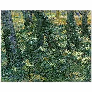 Vincent van Gogh Orman Zemininde Çalılık