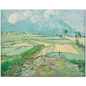 Vincent van Gogh Yağmur Sonrası Buğday Tarlaları