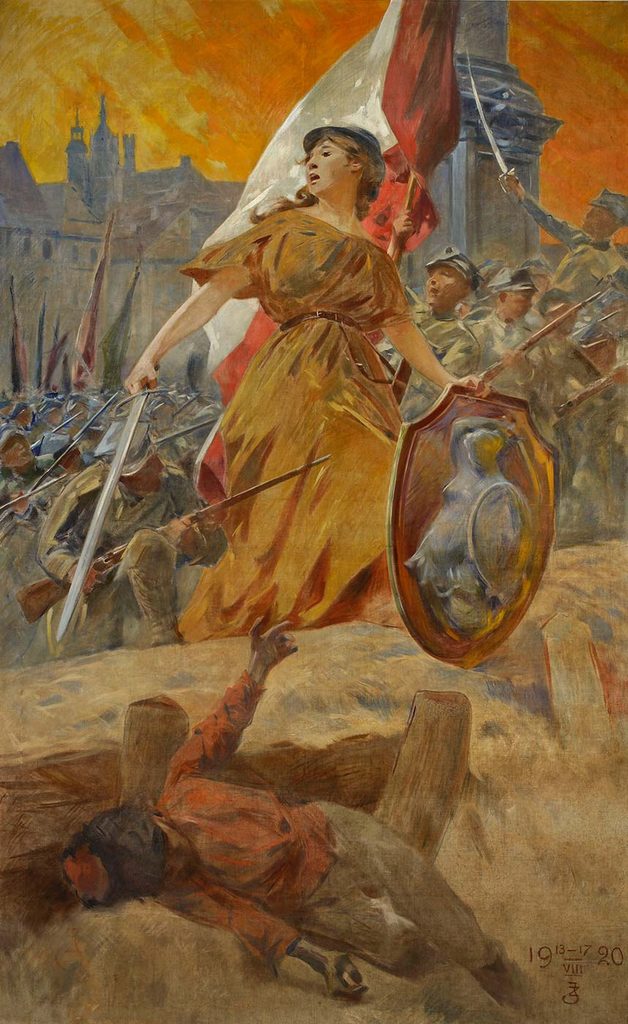 Zdzislaw Jasinski Zafer Alegorisi