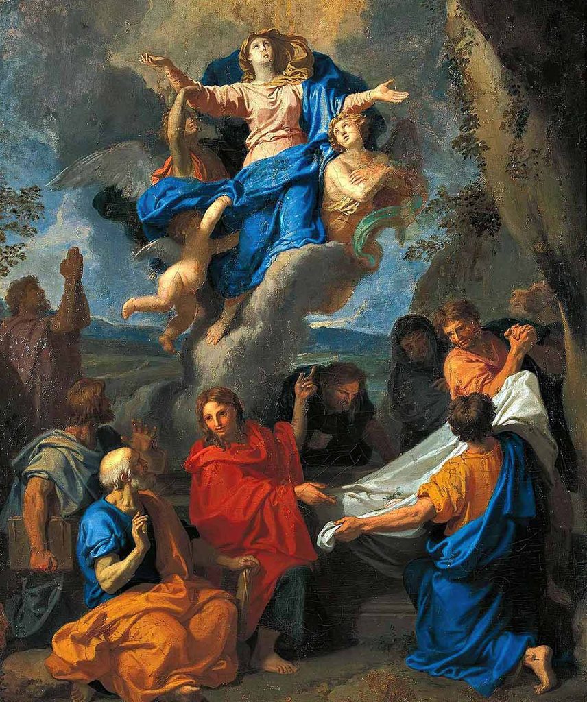 Charles Le Brun Bakirenin Göğe Yükselişi