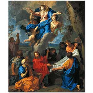 Charles Le Brun Bakirenin Göğe Yükselişi