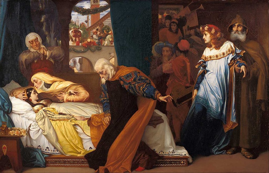 Lord Frederic Leighton Juliet'in Sahte Ölümü