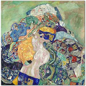 Gustav Klimt Bebek